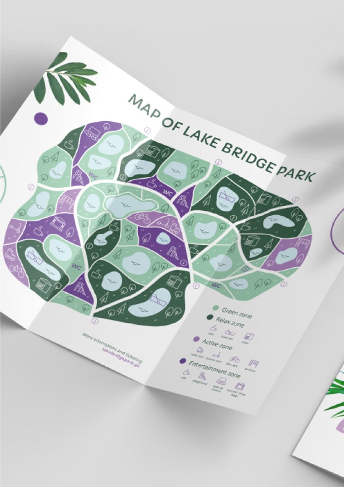 Lake Bridge Park Visual Identity - Marketing Orchestra