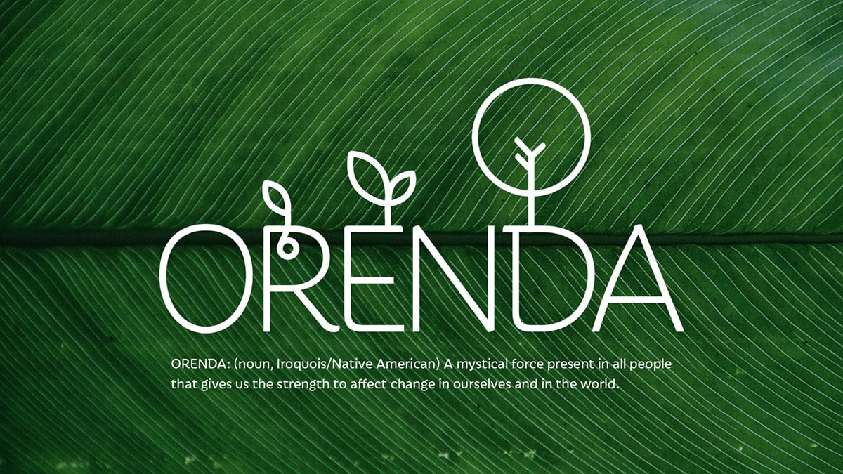 Orenda logo design showcase by Marketing Orchestra