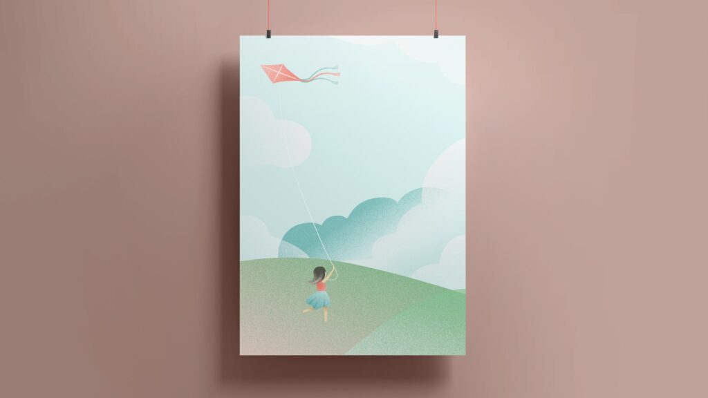 Inspirational illustrations - graphic design project - Marketing Orchestra