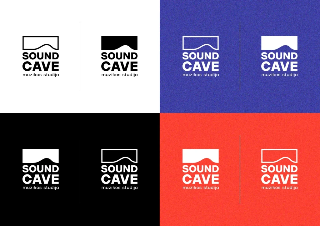 Sound Cave Logo and Social Media design - Logo preview
