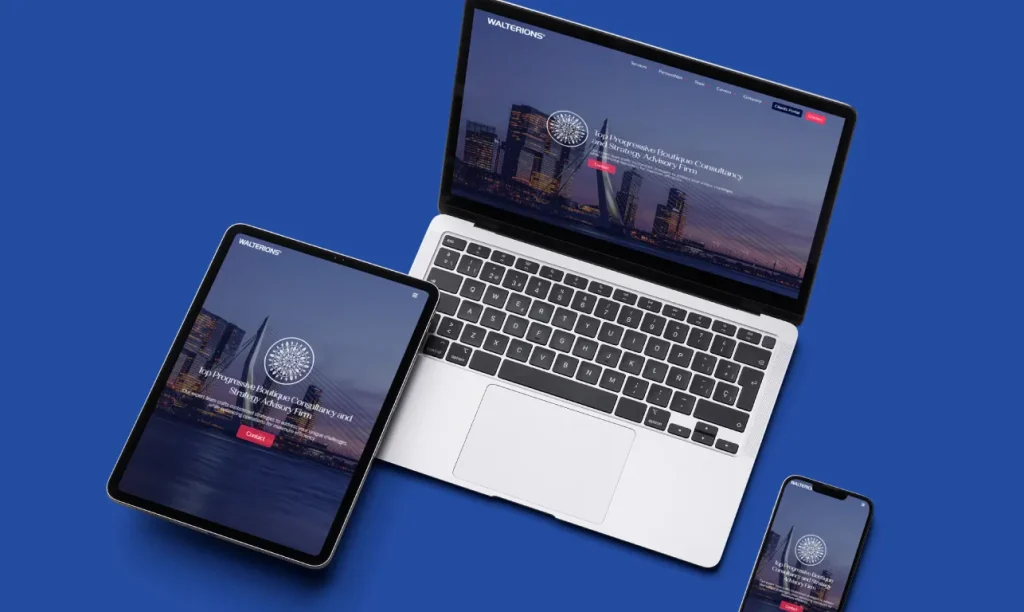 Walterions Website Design & Development - website preview