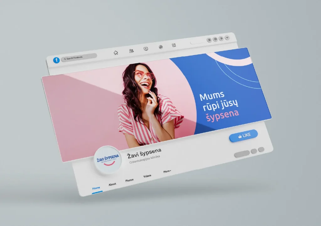 Dental Clinic Visual Identity Branding and Logo design - Social Media preview