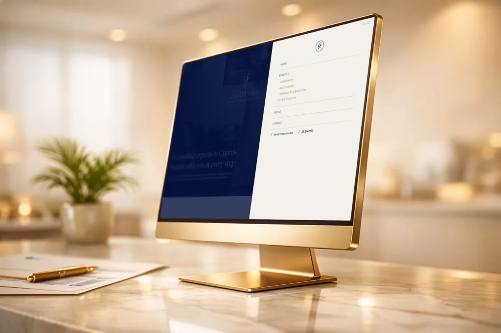 ConTrustCo - Accounting services website design & development - website preview
