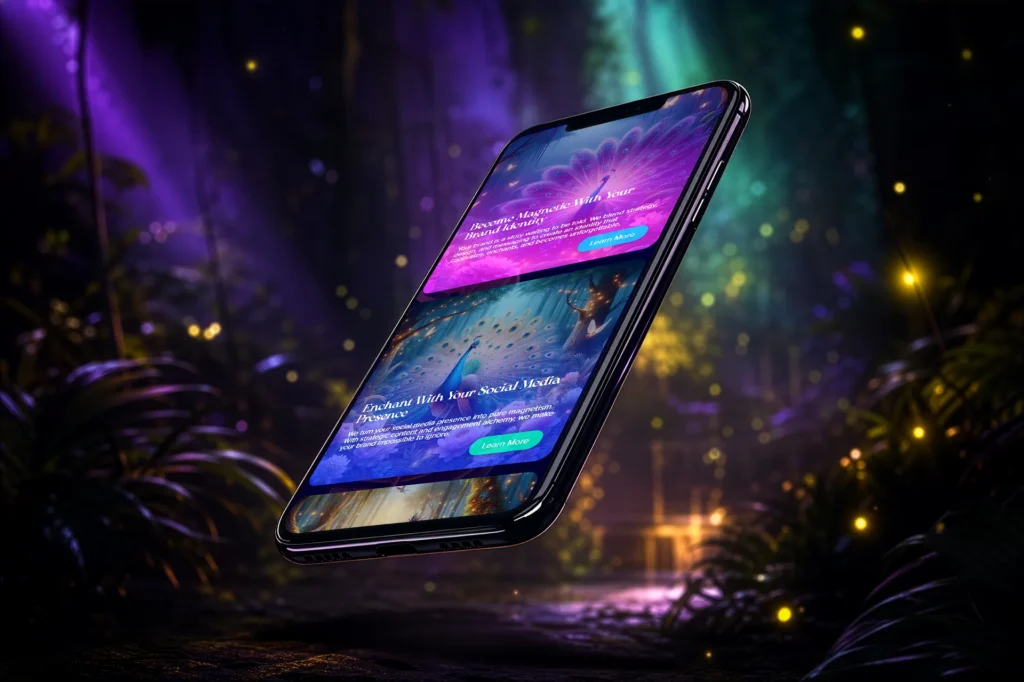 Magista Agency Website Design and Development - Website mobile preview