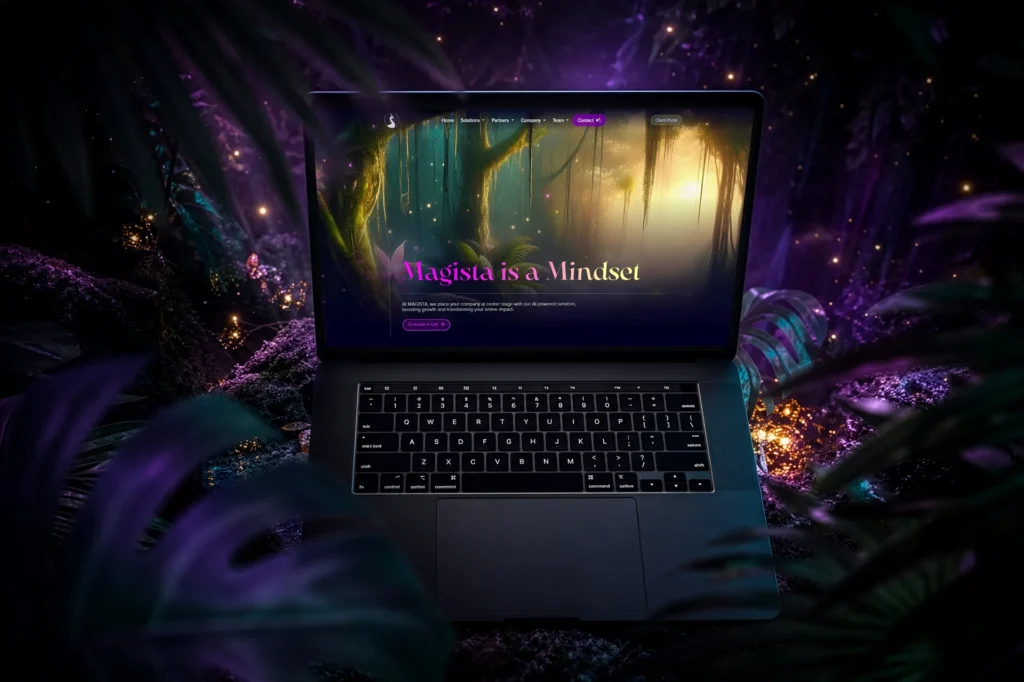 Magista Agency Website Design and Development - Website preview