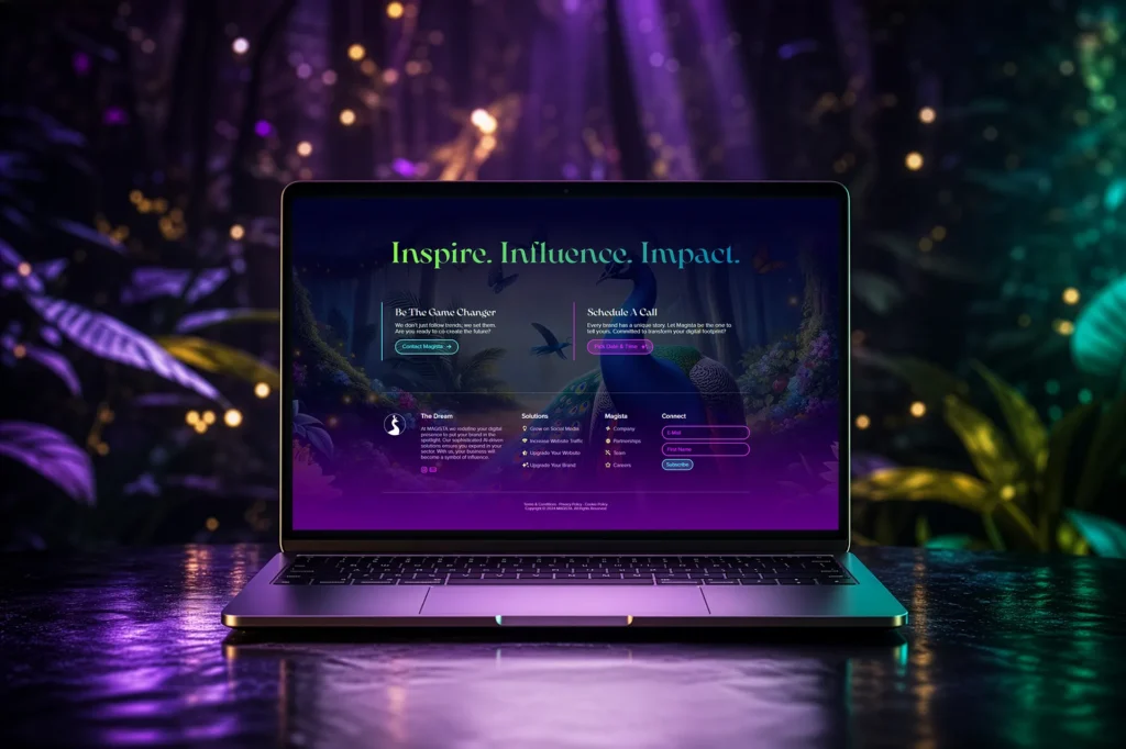 Magista Agency Website Design and Development - Website preview
